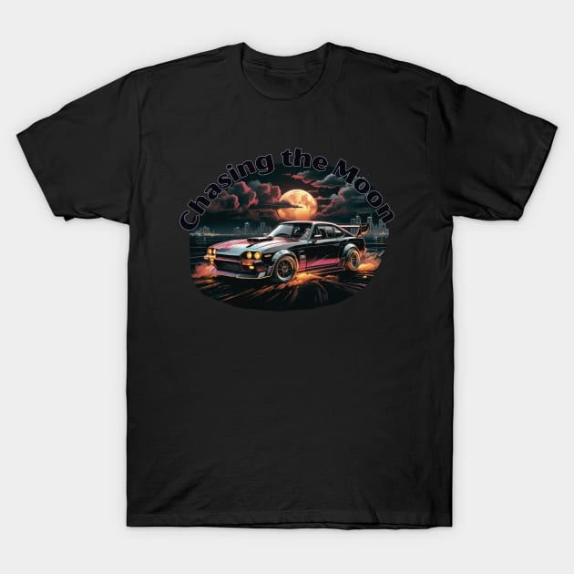 Chasing the Moon Fast Car T-Shirt by Relax and Carry On